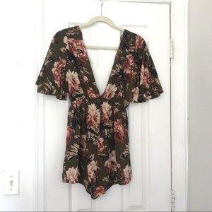 Floral Romper